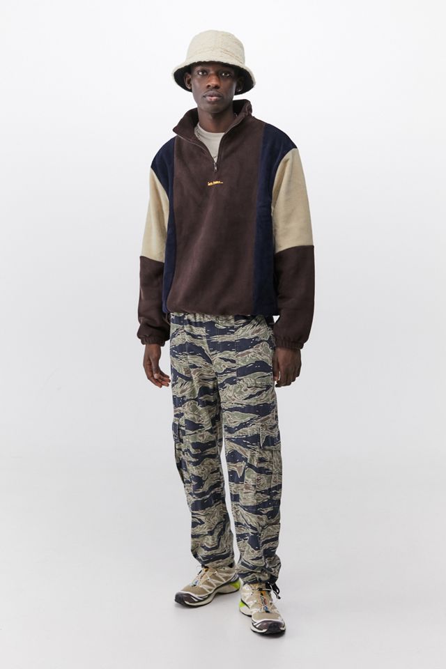 iets frans... Felpa marrone polar fleece finto collo #3