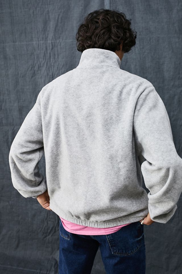 BDG Cresta Gris Polar Fleece Mock Neck Sudadera #3