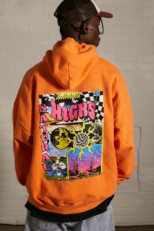 Urban outfitters store orange hoodie