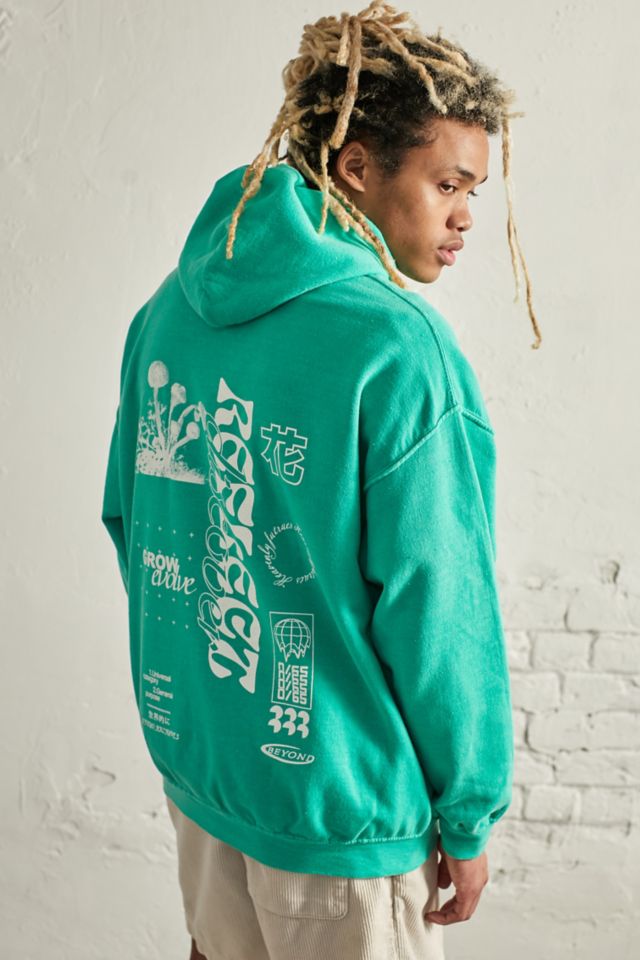 Urban outfitters deals green hoodie