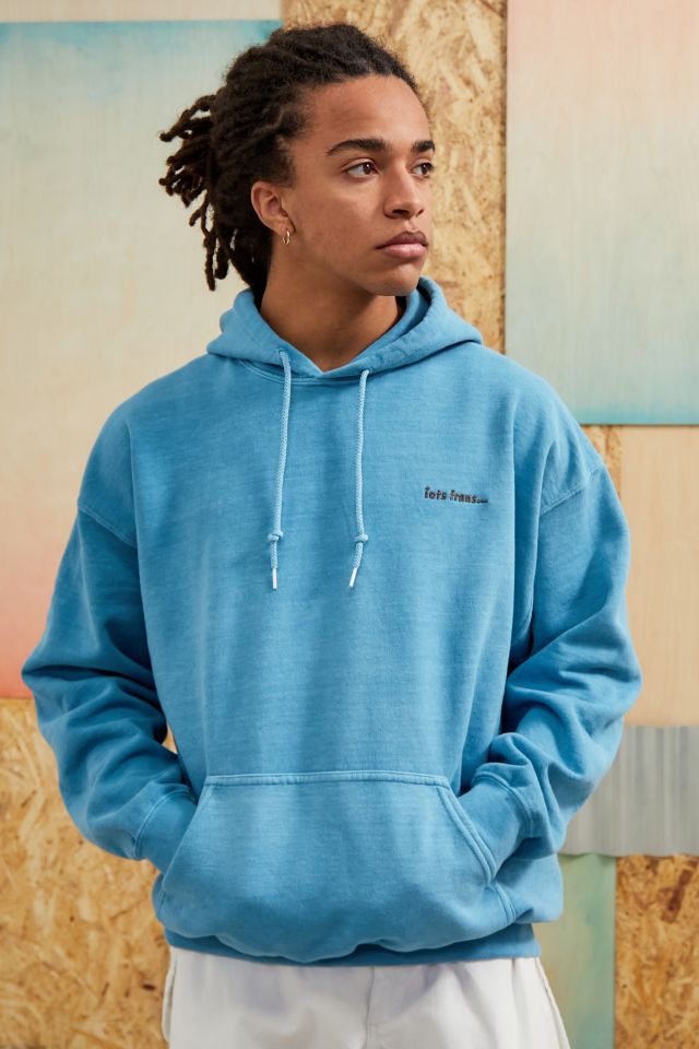 iets frans... Sea Blue Hoodie | Urban Outfitters UK