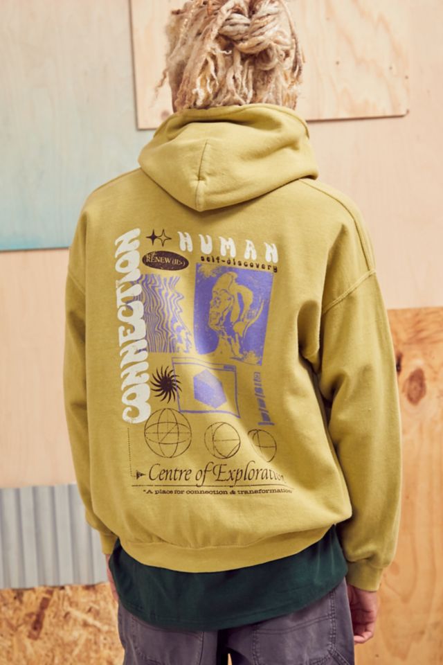 Urban outfitters store yellow hoodie