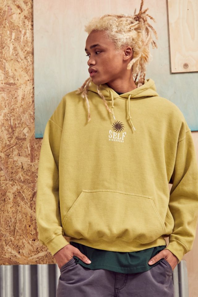 UO Yellow Connection Hoodie Urban Outfitters UK