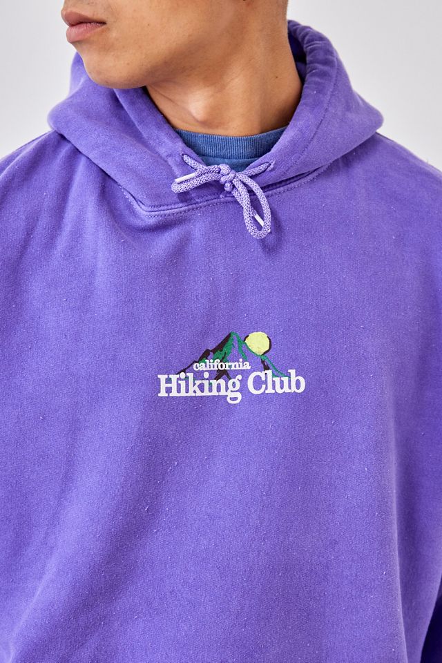 UO - Sweat à capuche California Hiking Club violet #2