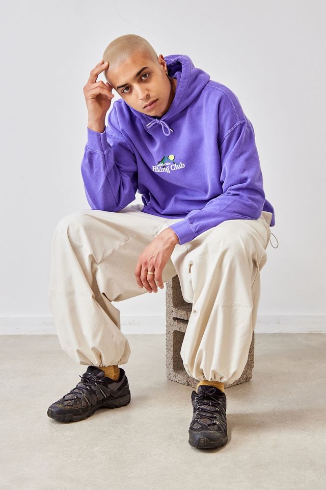 UO - Sweat à capuche California Hiking Club violet #3