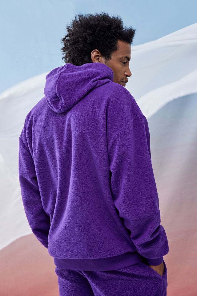 iets frans... Purple Zip-Up Fleece Hoodie #2