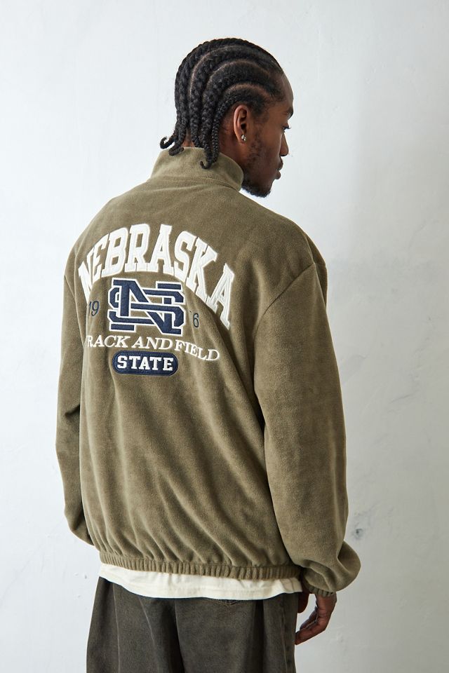 UO - Sweatshirt en polaire à col montant Nebraska kaki  #1