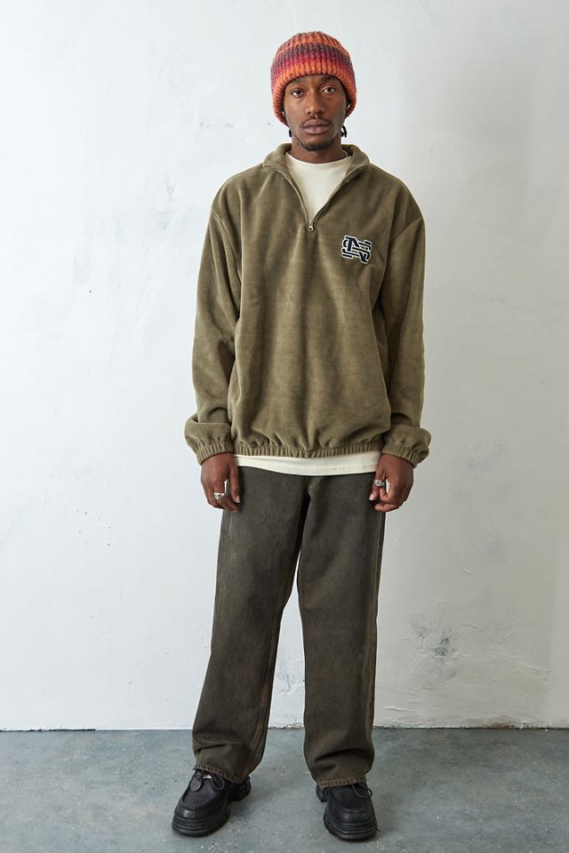 UO - Sweatshirt en polaire à col montant Nebraska kaki  #2
