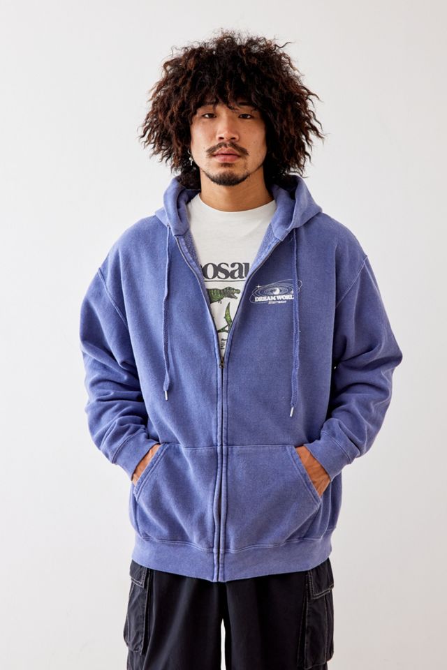 Felpa con Zip UO Blue Dream World #2