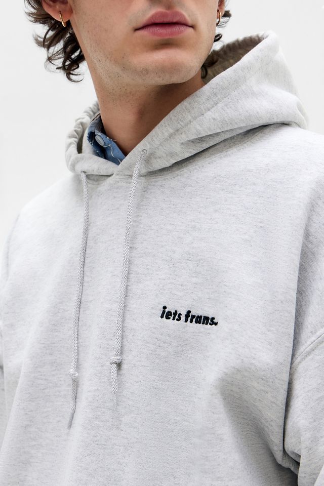 iets frans... Sweat à capuche gris clair #1