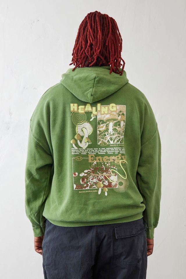 Urban outfitters green on sale hoodie