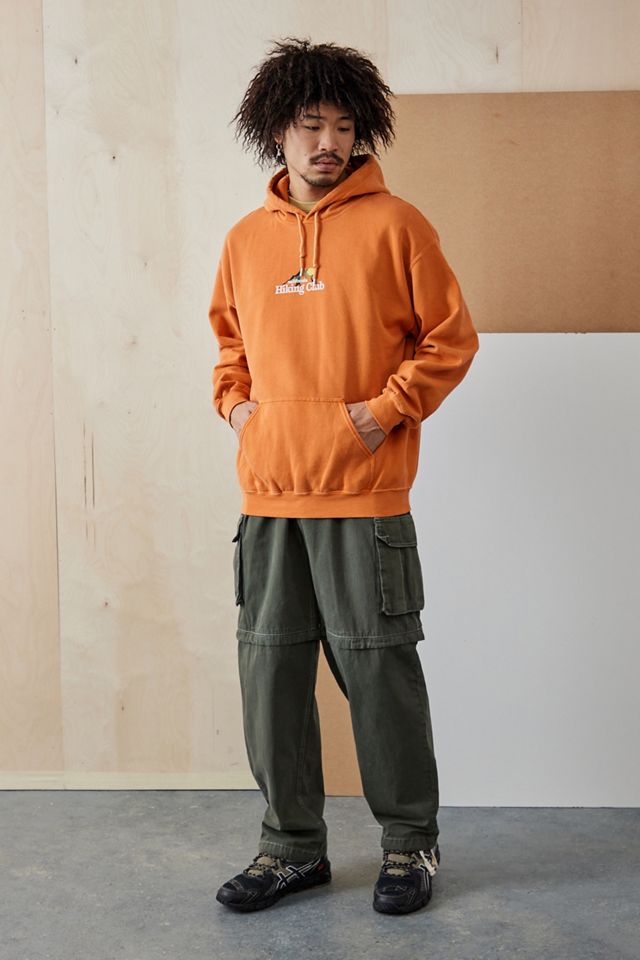 UO - Sweat à capuche California Hiking Club orange #1
