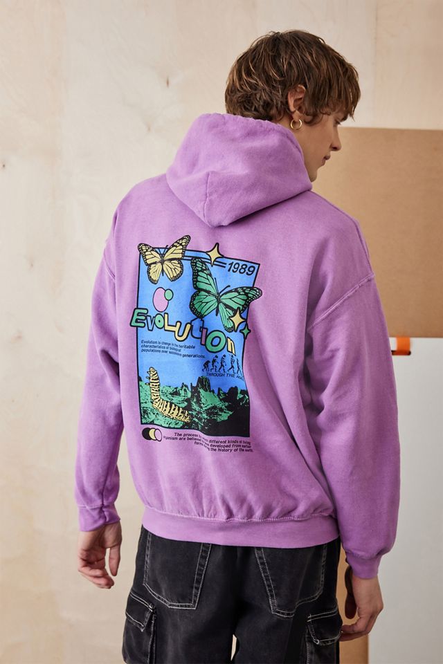 UO Pink Evolution Hoodie  #4