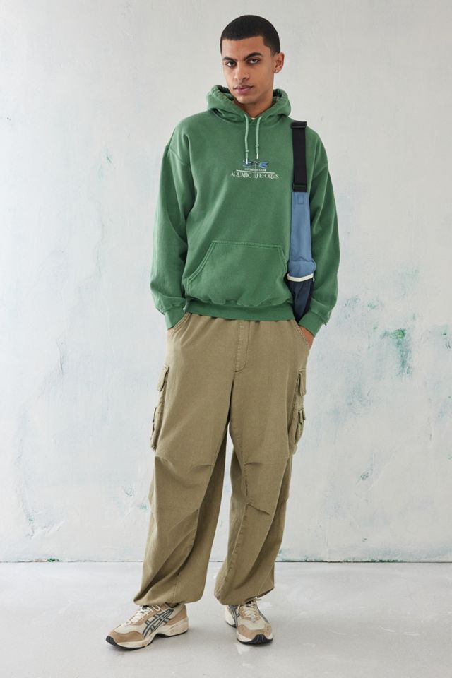 UO Green Aquatic Hoodie  #1