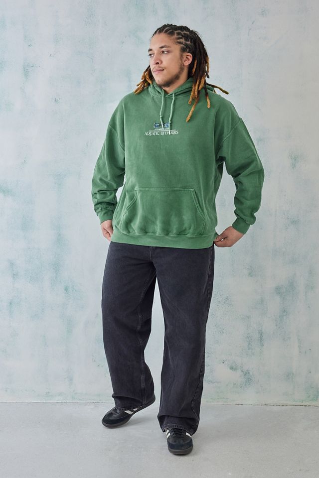 UO Green Aquatic Hoodie  #6