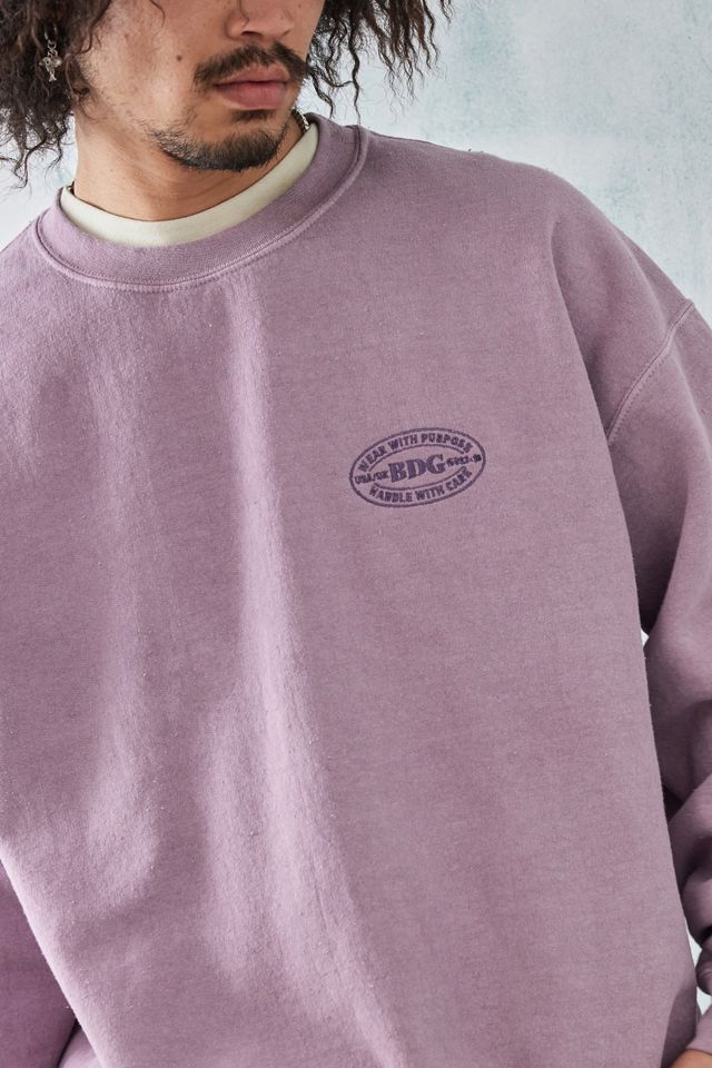 BDG Lilac Wear With Purpose Sweatshirt #2