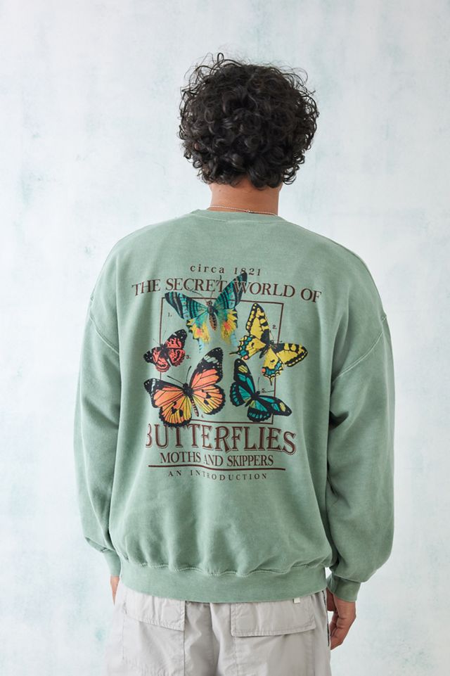 Sweat-shirt UO Sage Butterfly #3