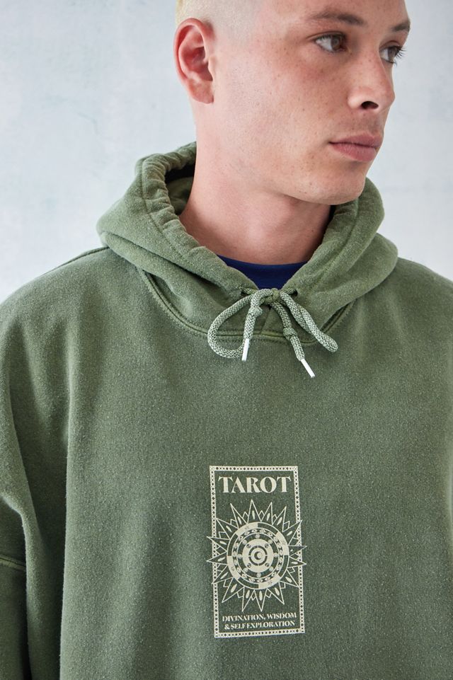 Sudadera con Capucha UO Green Tarot #3