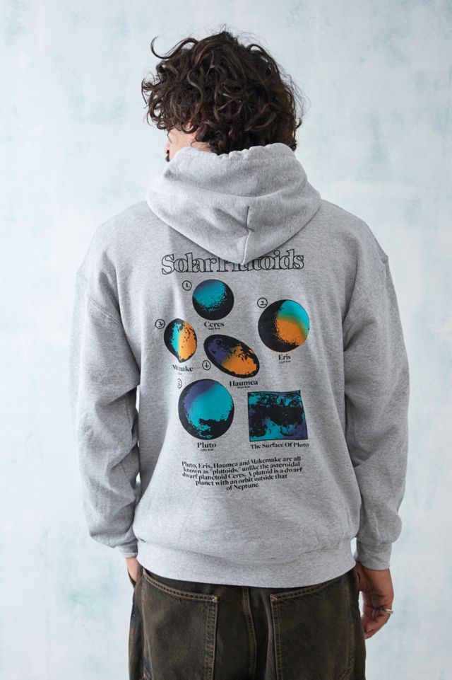 UO Grey Marl Solar System Hoodie