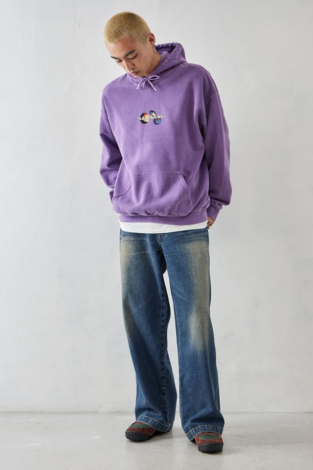 UO - Sweat à capuche Solar System violet #2