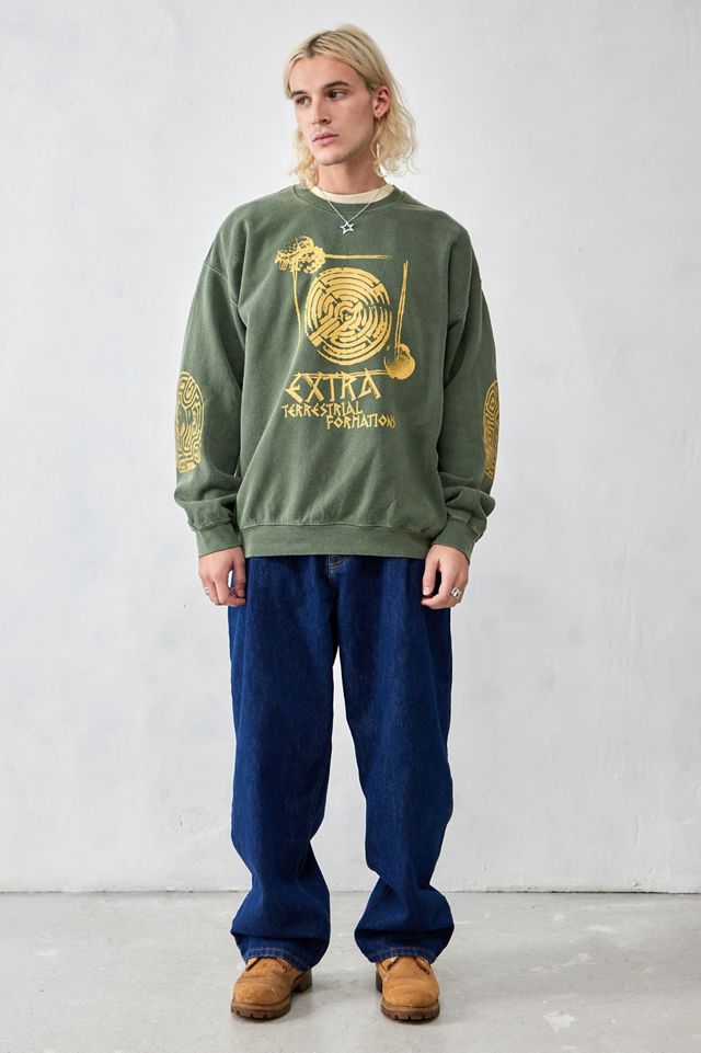 UO - Sweatshirt Extra-Terrestrial vert  #1