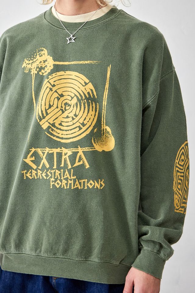 UO - Sweatshirt Extra-Terrestrial vert  #2