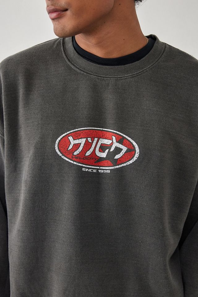 Sudadera UO Washed Black Velocity  #3