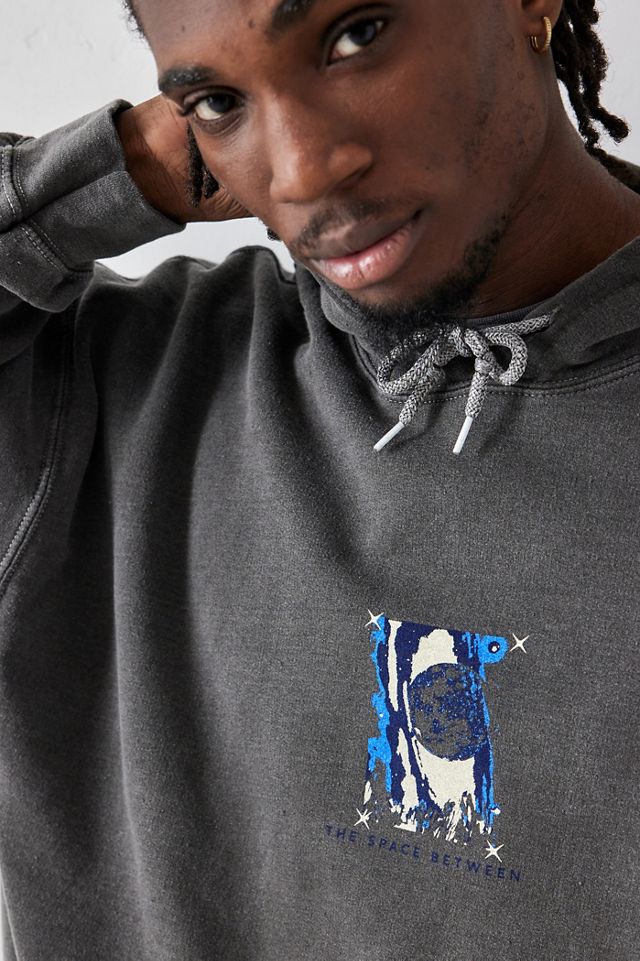 UO Felpa con cappuccio Beyond Overdyed Black  #1