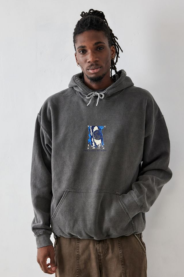 UO Felpa con cappuccio Beyond Overdyed Black  #3