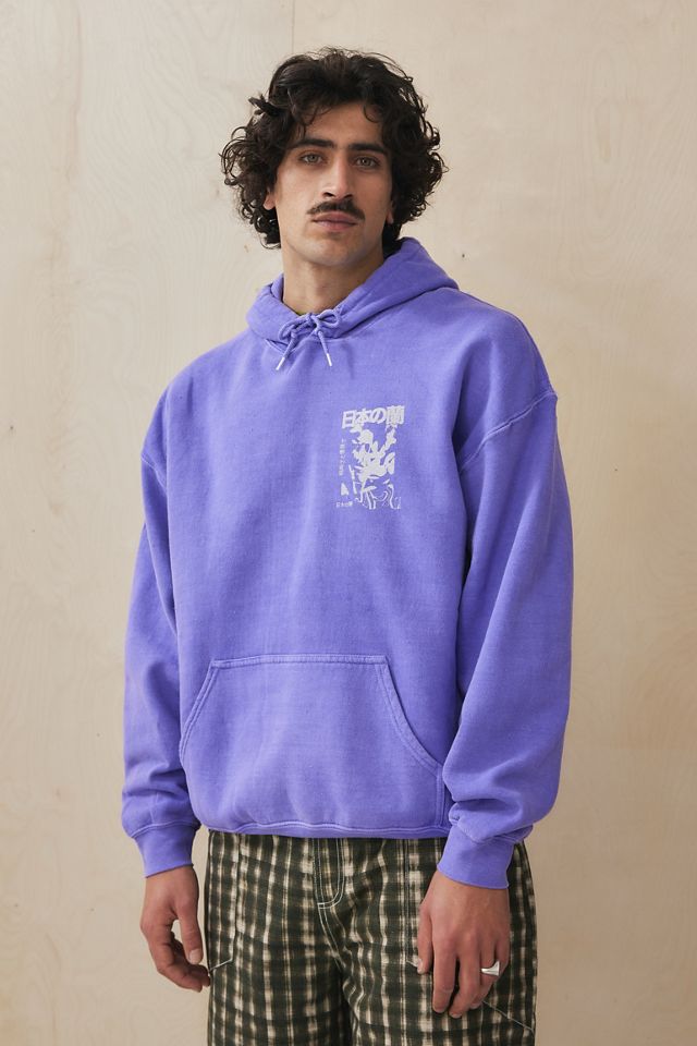 UO Japanese Floral Hoodie #1