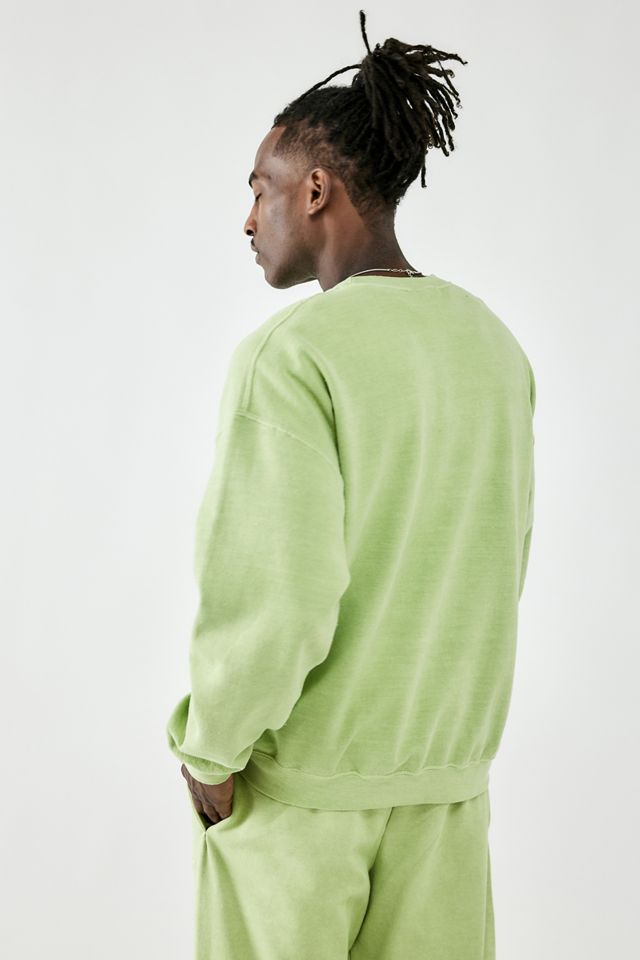 iets frans... Lime Embroidered Logo Sweatshirt #3