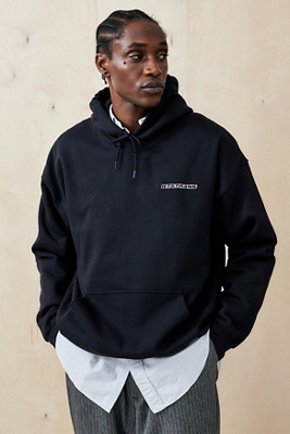 Sweat à capuche noir brodé en taille: XS - iets frans... - Modalova