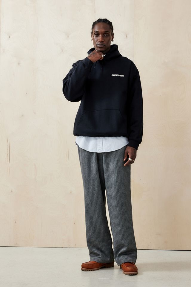 iets frans...Black Embroidered Hoodie #1