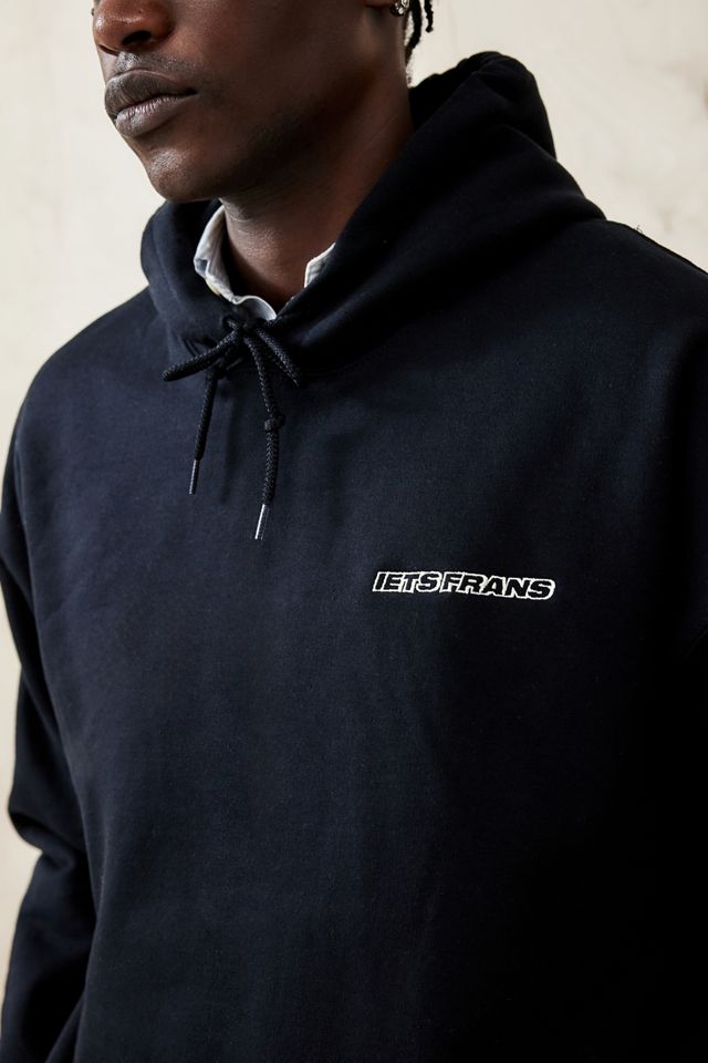 iets frans...Black Embroidered Hoodie #2
