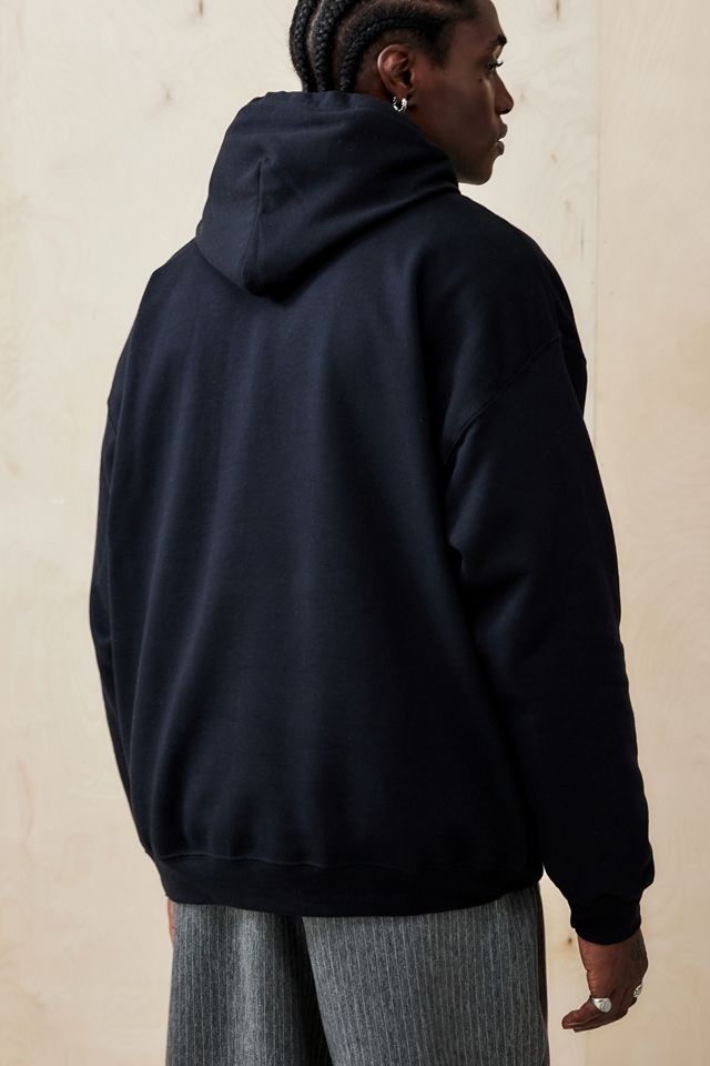 iets frans...Black Embroidered Hoodie #3
