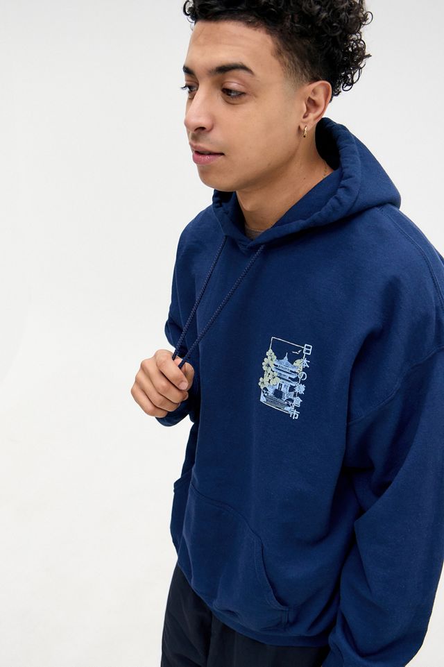 UO Navy Kamakura Hoodie #3