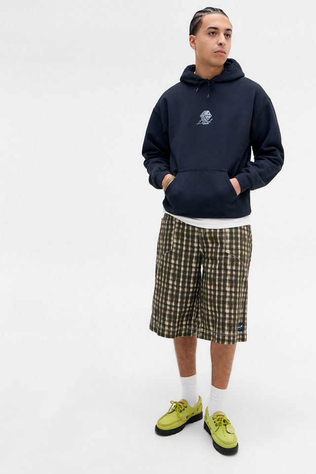 UO Black Chrome Dice Hoodie #1