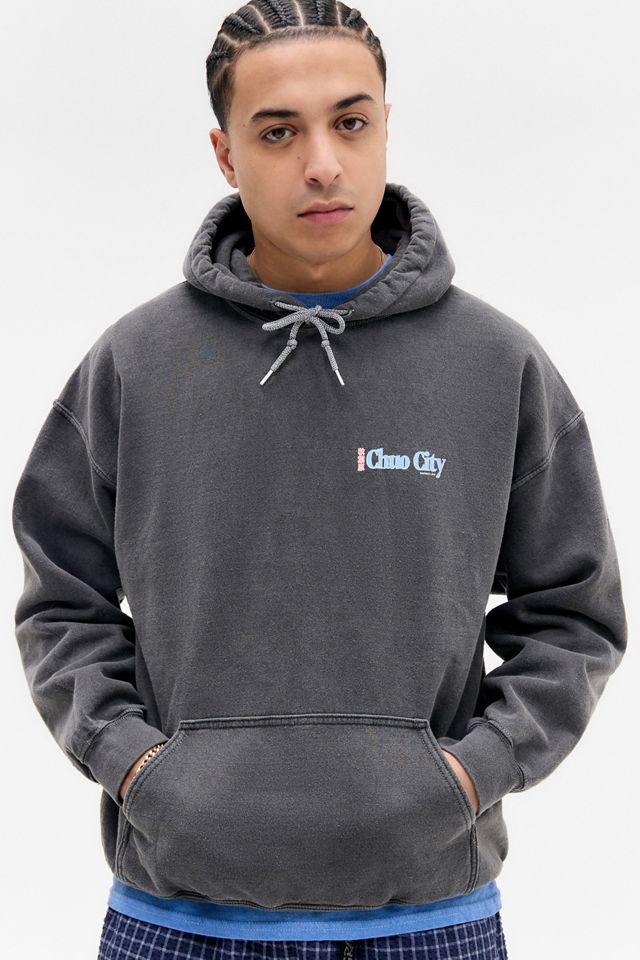 UO Chuo City Overdyed Hoodie #2