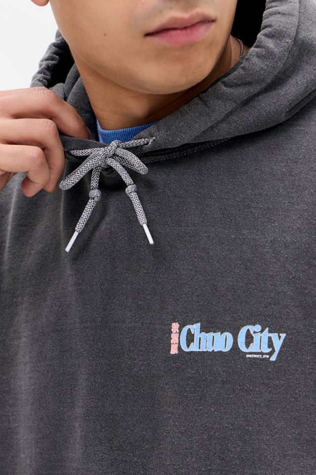 UO Chuo City Overdyed Hoodie #3