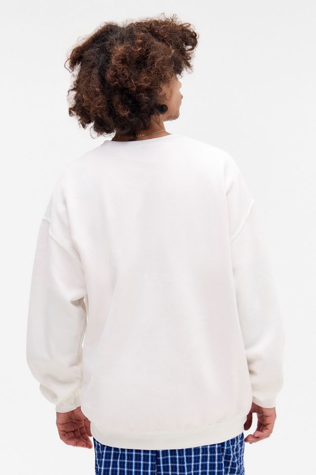 iets frans... White Embroidered Sweatshirt #3