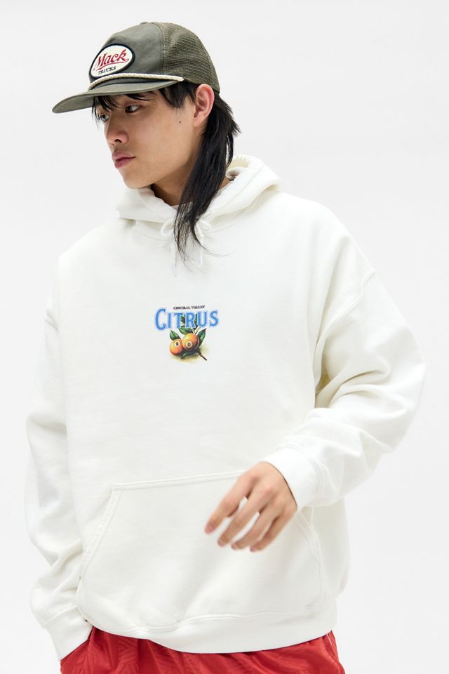 UO Ecru Citrus Hoodie #1