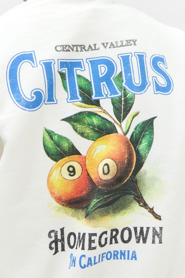 UO Ecru Citrus Hoodie #2