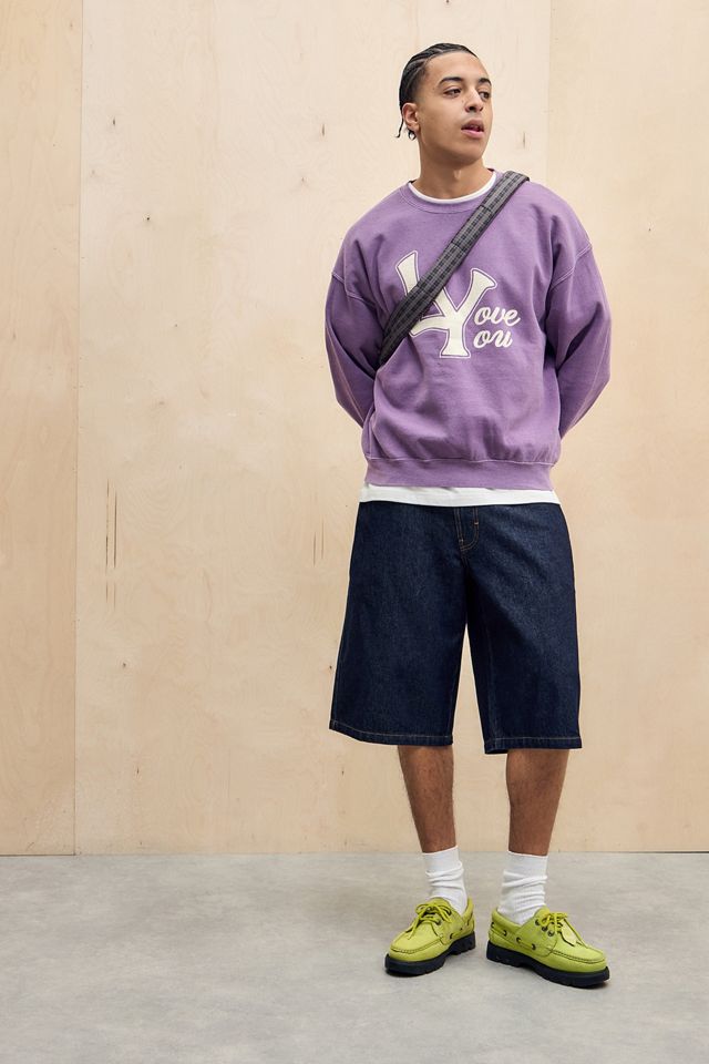 UO Purple Love You Sweatshirt #1