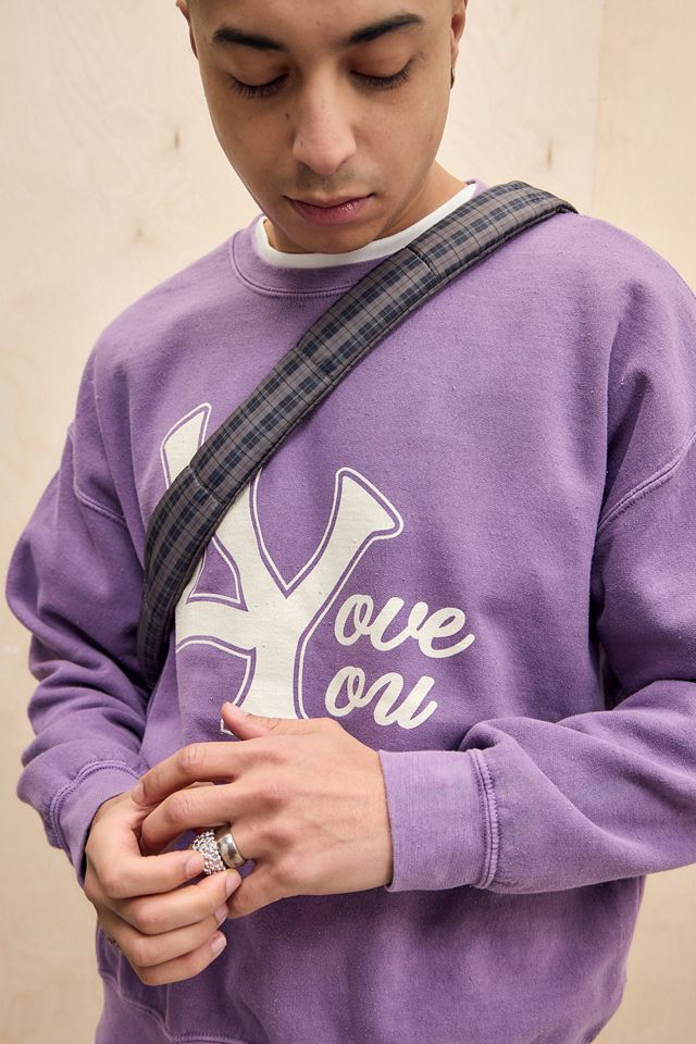 UO Purple Love You Sweatshirt #2