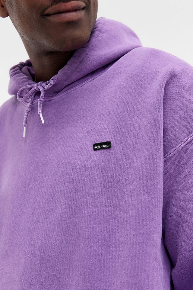 iets frans... Purple Badge Hoodie #2