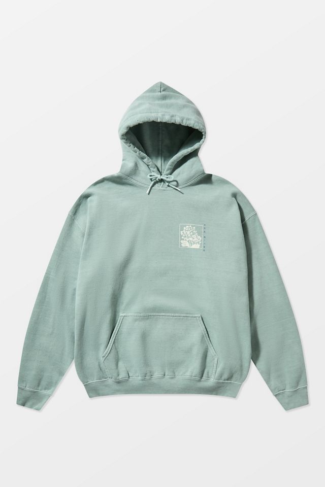 Sudadera con capucha UO Seafoam Japan Flowers #6