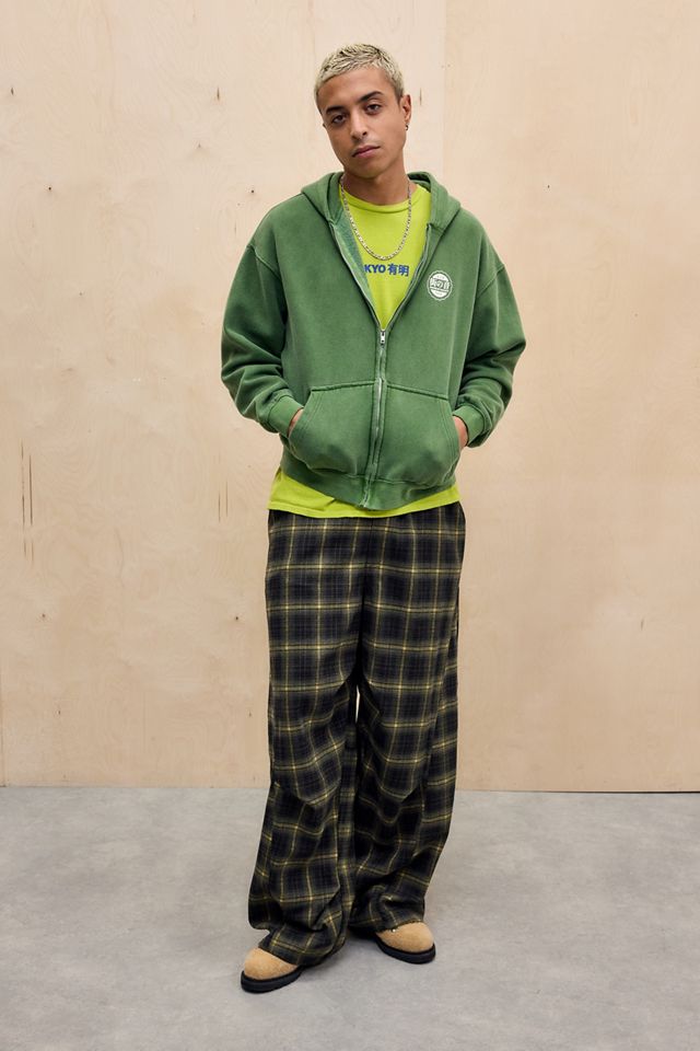 UO Grüner Tokyoto Zip Hoodie #2