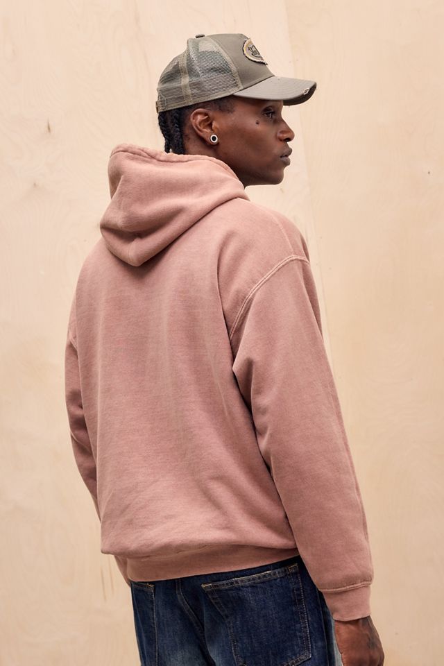 UO Red Fukui Sun-Bleached Hoodie #3
