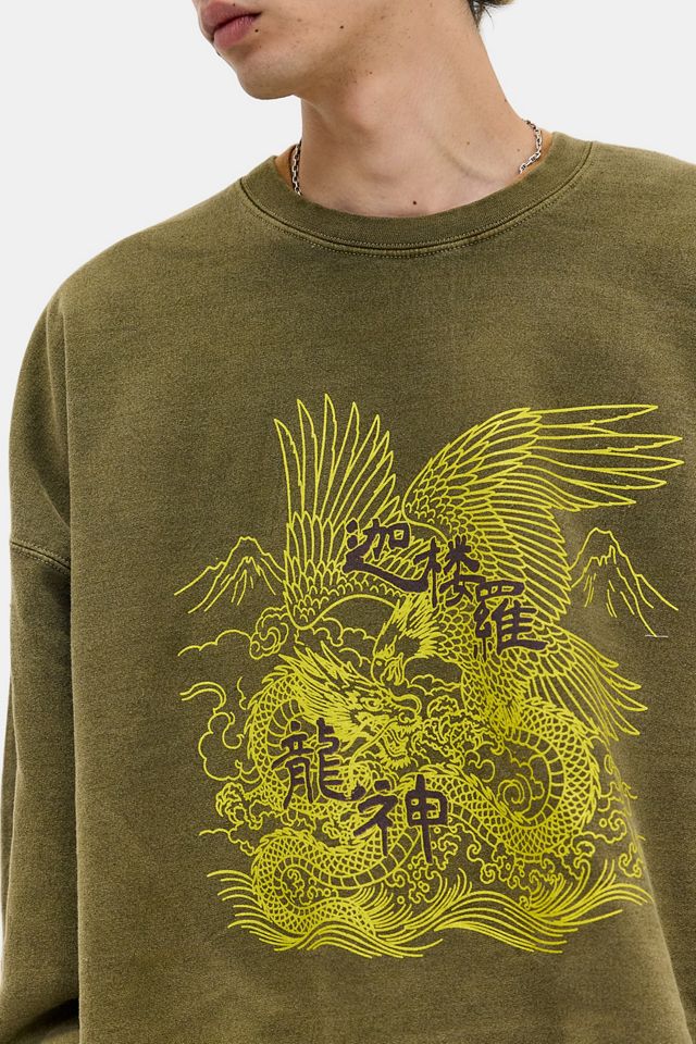 Sweat UO Dragon Garuda Vert #2