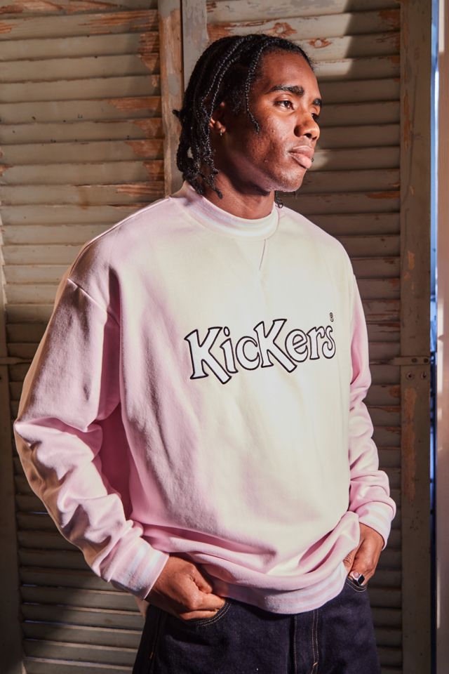 Kickers pink sweatshirt new arrivals